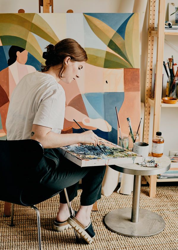 Creative painting activity