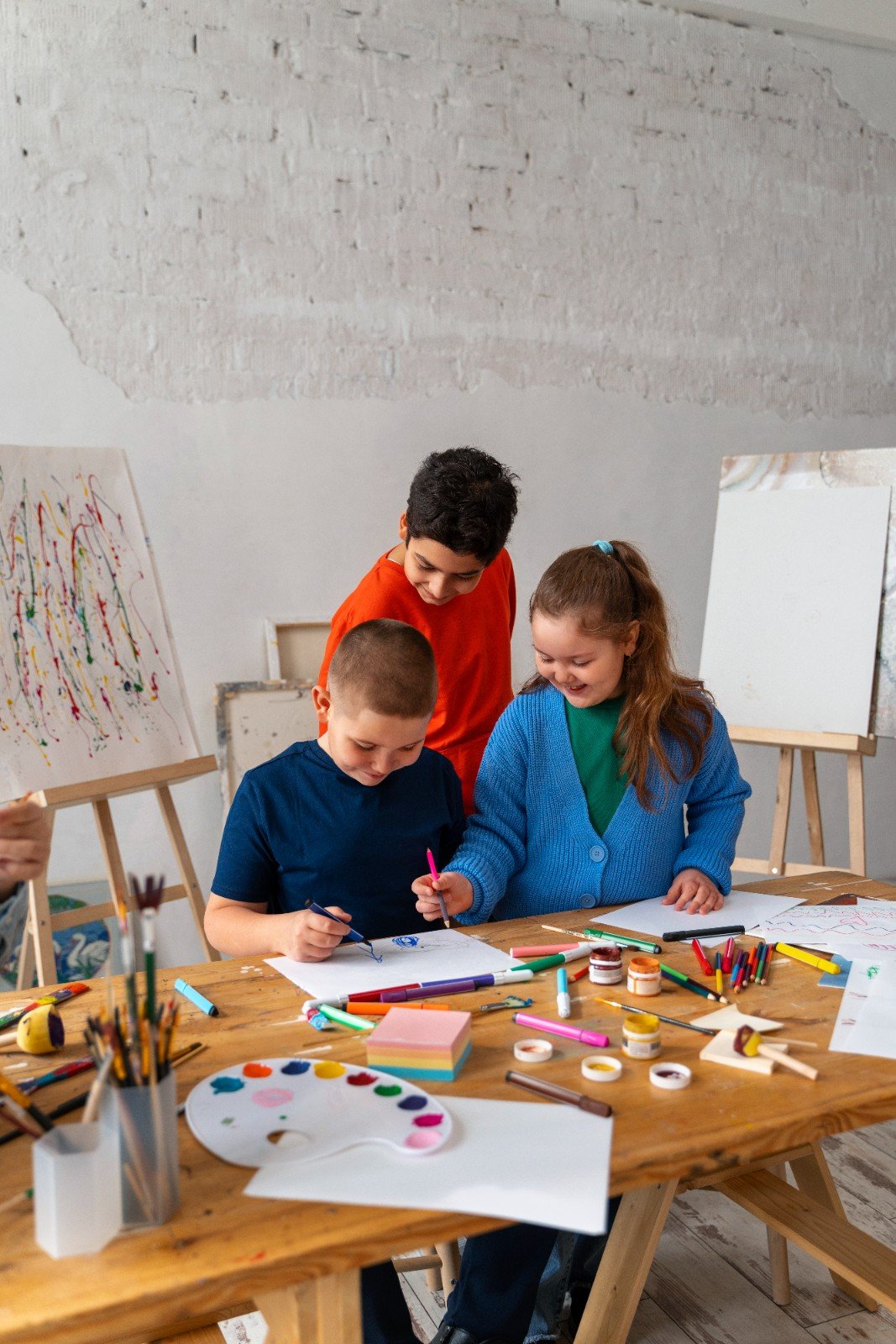 Creative painting and artistic expression