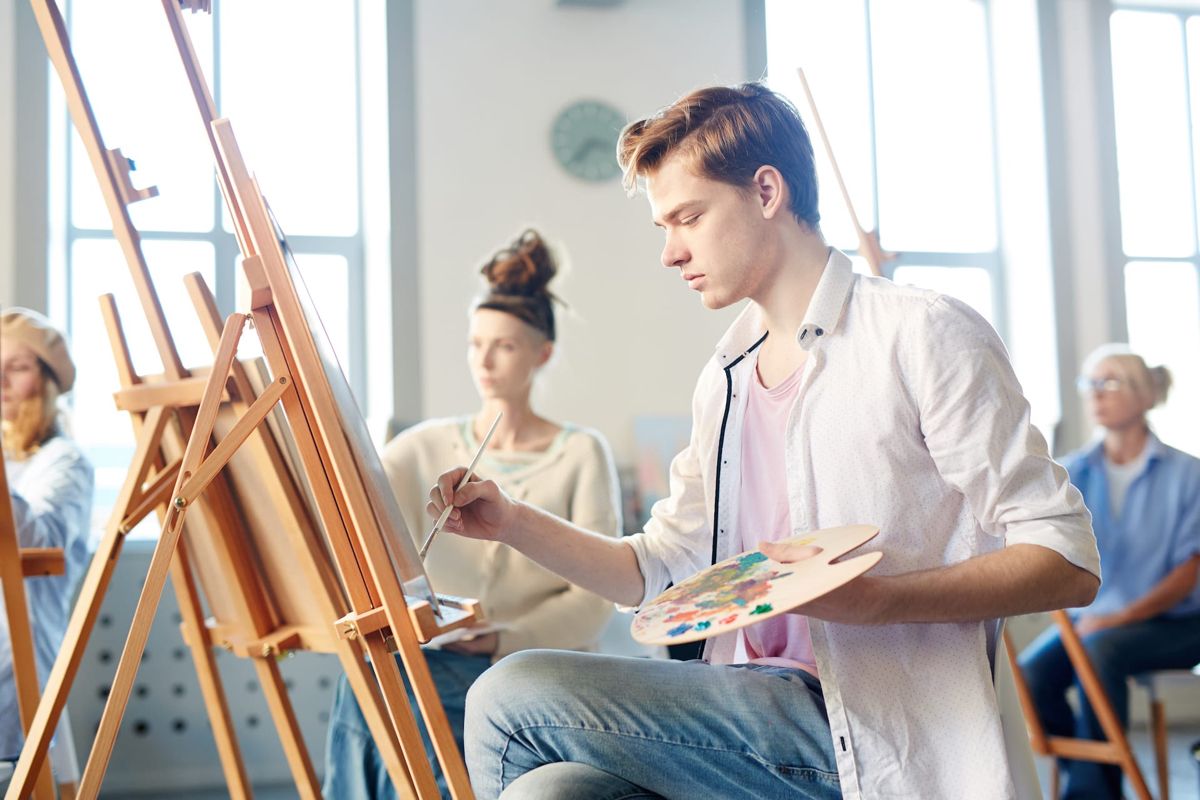 Create and practice artwork