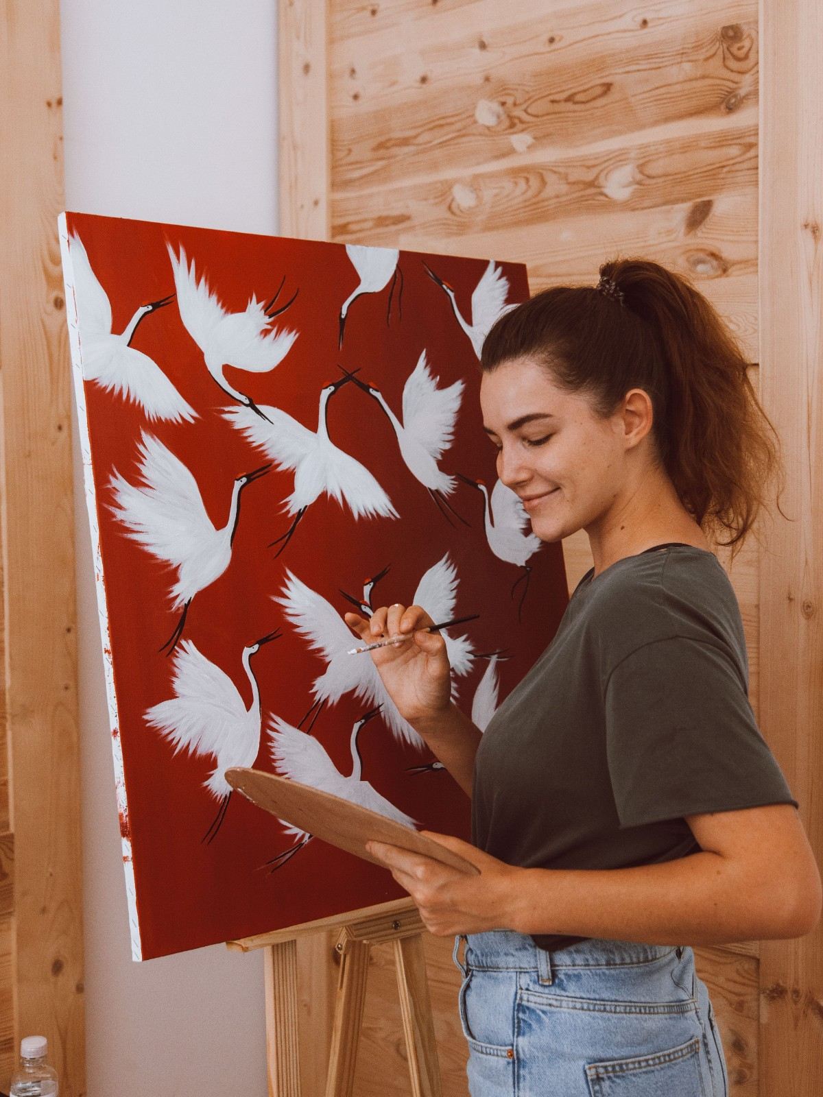 Acrylic painting class